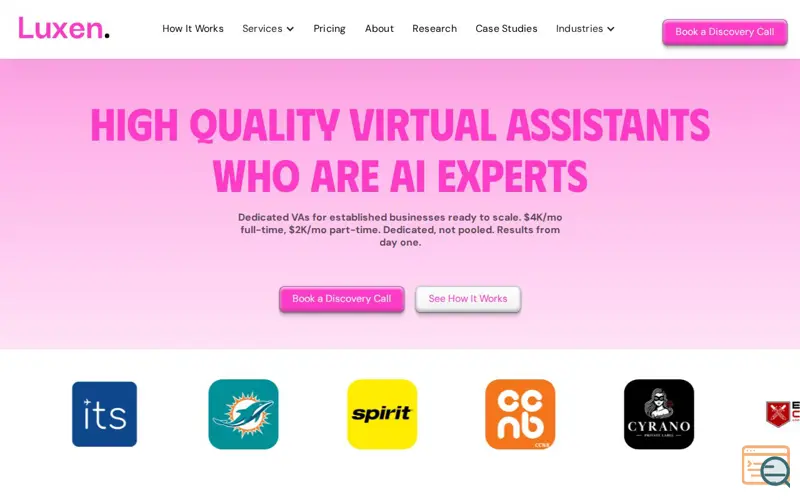 Screenshot of Luxen Talent