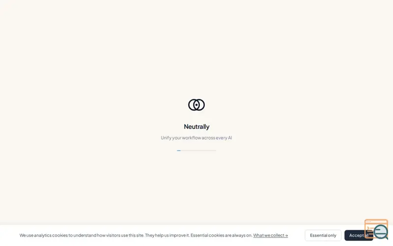 Screenshot of Neutrally