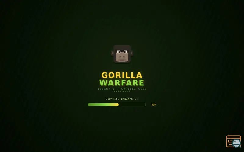 Screenshot of Gorilla Warefare