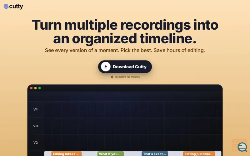 Screenshot of cutty