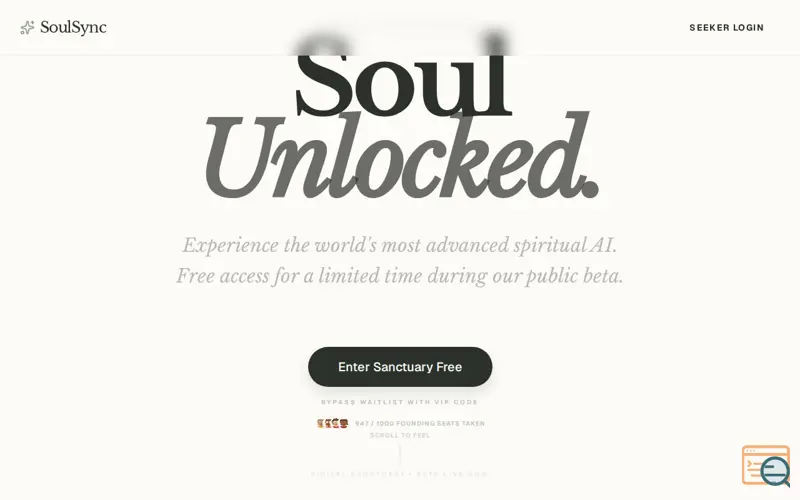 Screenshot of SoulSync