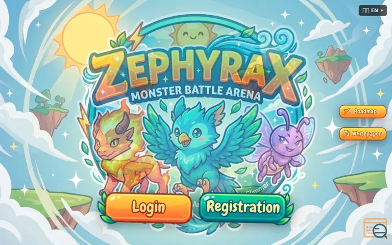 Screenshot of Zephyrax — Monster Battle Arena