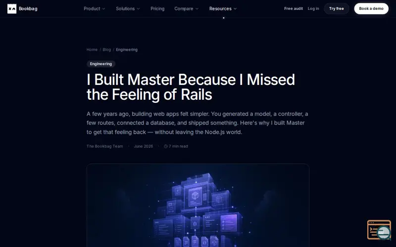 Screenshot of Master