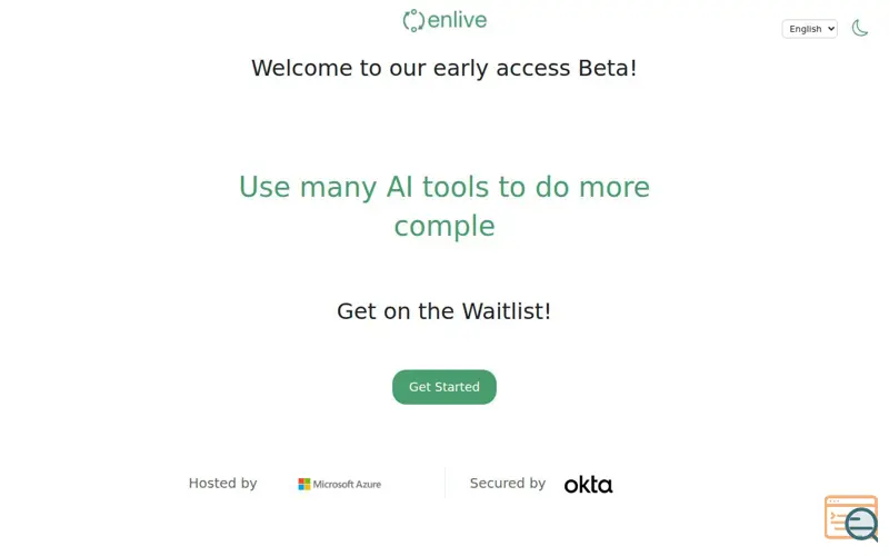 Screenshot of Enlive