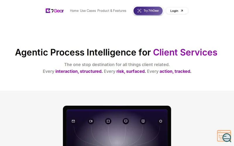 Screenshot of 7thGear.ai