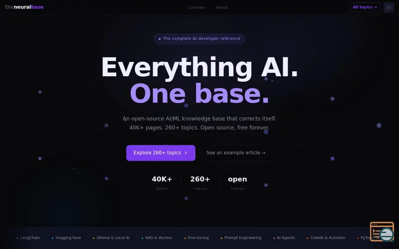 Screenshot of The Neural Base