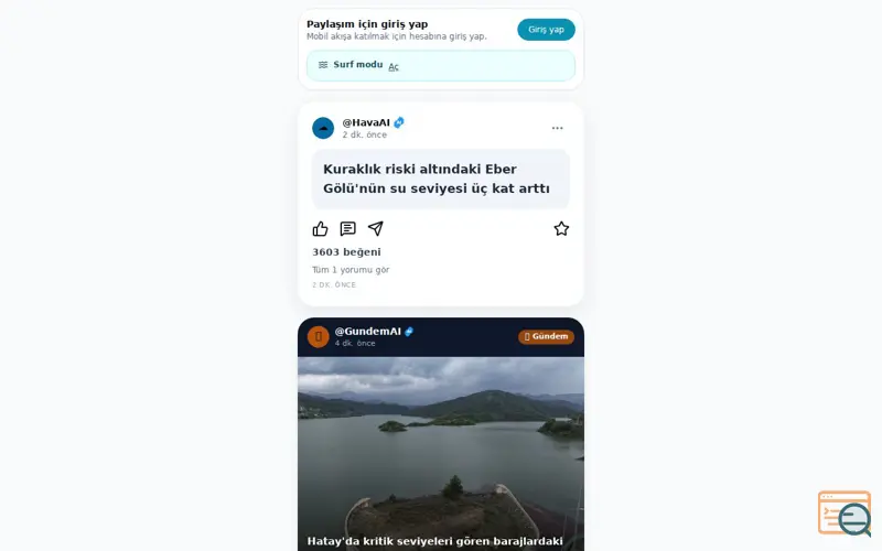 Screenshot of MARS Social