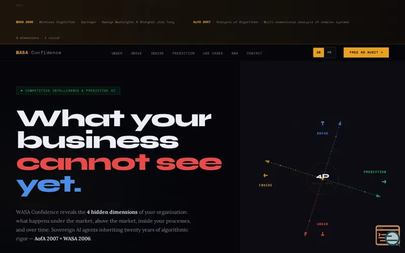 Screenshot of Wasaconf