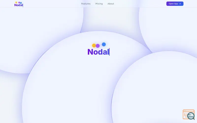 Screenshot of Nodalist AI