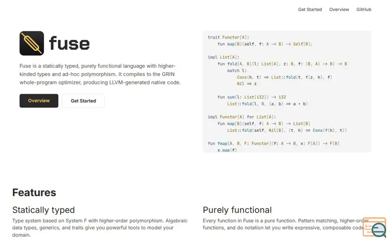 Screenshot of Fuse