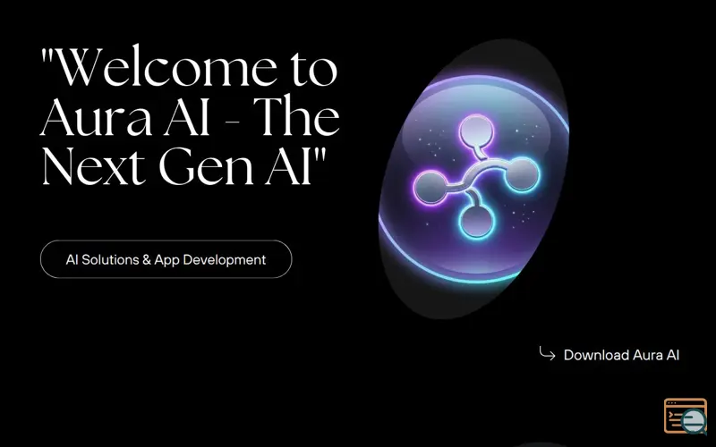 Screenshot of Aura AI