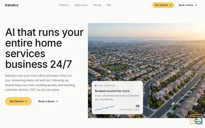 Screenshot of Rainslice