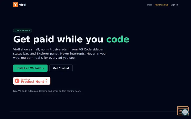 Screenshot of Virdl