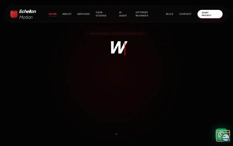 Screenshot of Echellon Motion