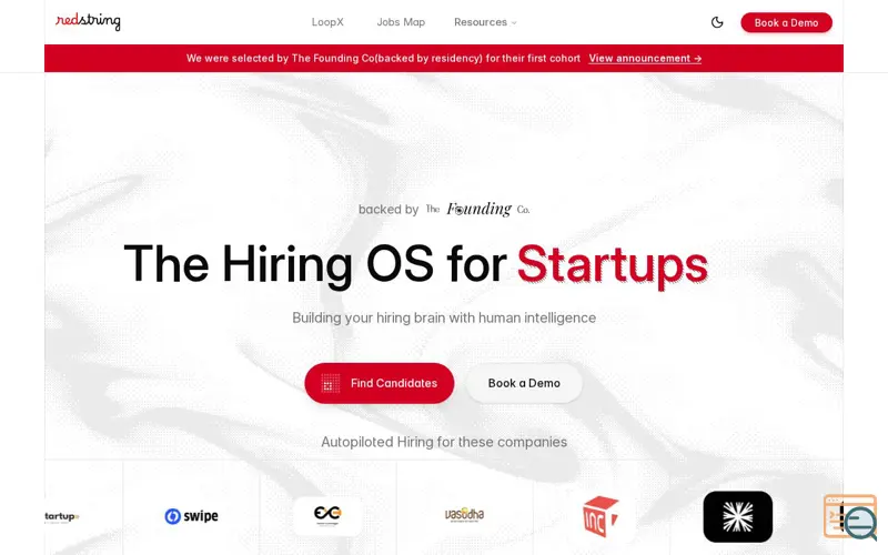 Screenshot of Redstring