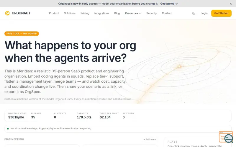 Screenshot of Orgonaut