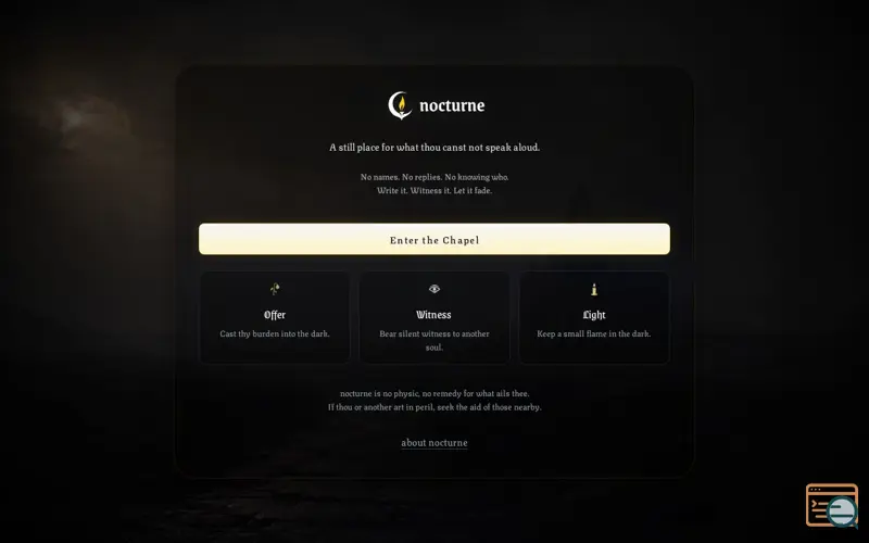Screenshot of nocturne: souls-like anonymous thoughts