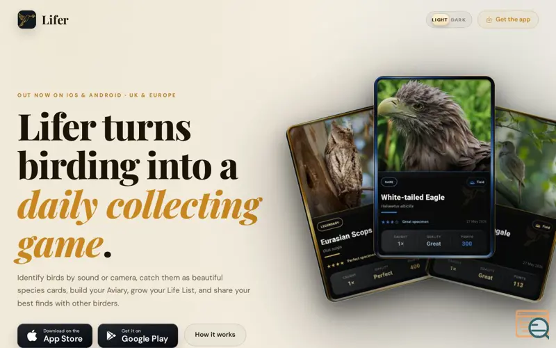 Screenshot of Lifer