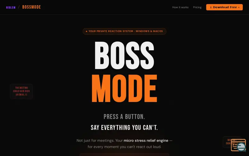 Screenshot of Say what you can’t in meetings