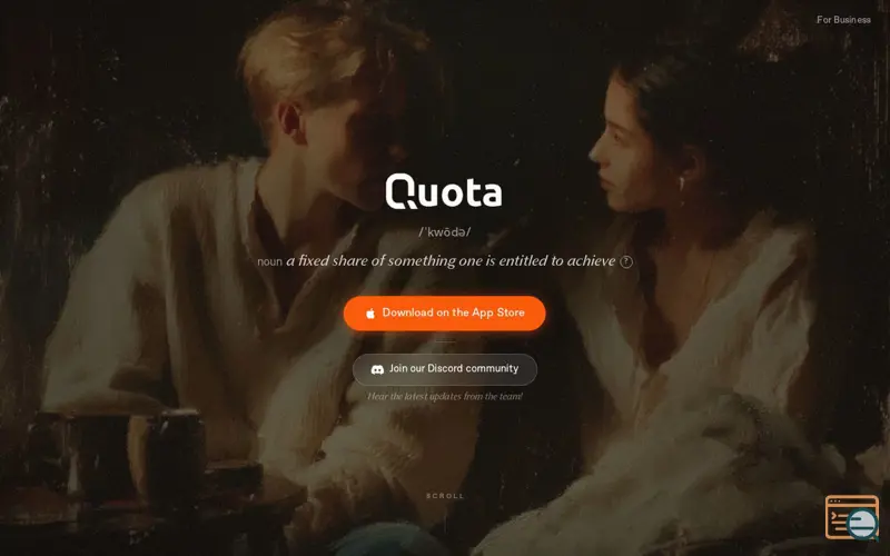 Screenshot of ‎Quota