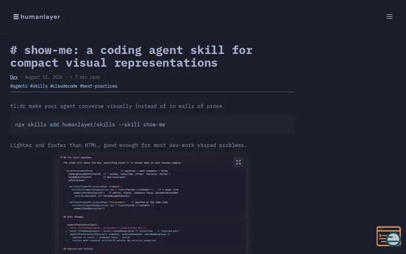 Screenshot of Humanlayer