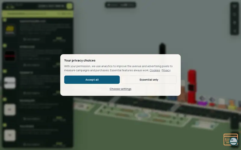Screenshot of Claim Avenue