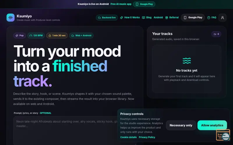 Screenshot of Ksumiyo