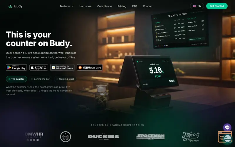 Screenshot of Budy