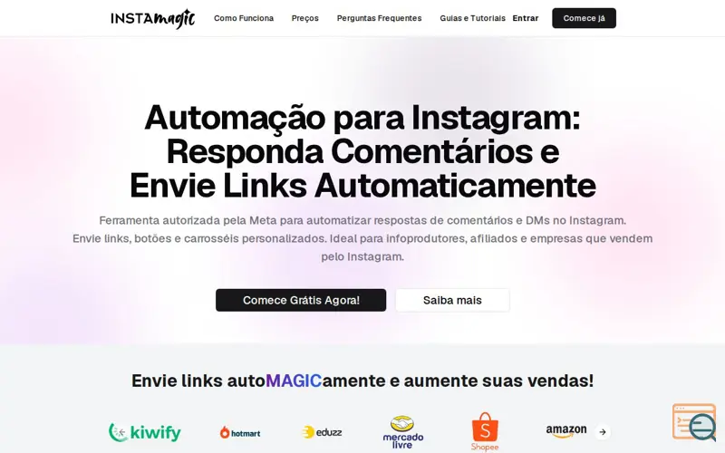 Screenshot of InstaMagic