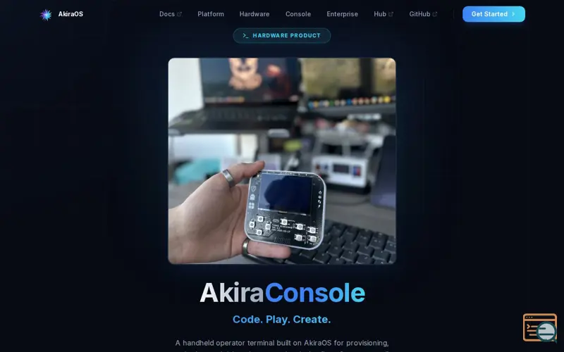 Screenshot of AkiraConsole