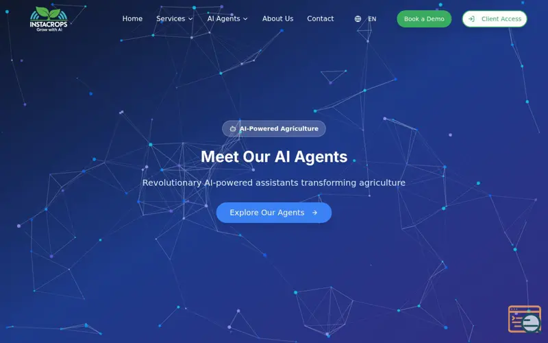 Screenshot of Instacrops AI