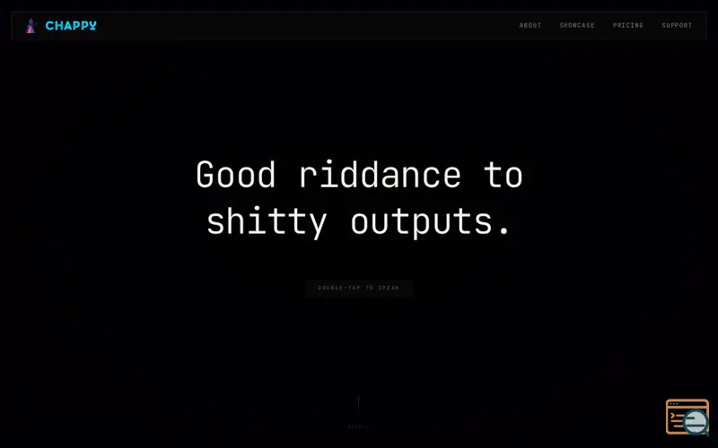 Screenshot of Chappy.co // Engineering Intelligence