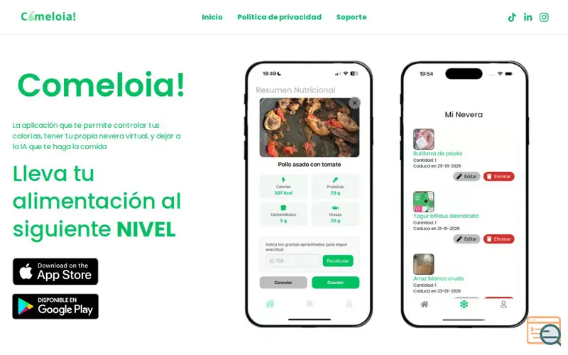 Screenshot of Comeloia