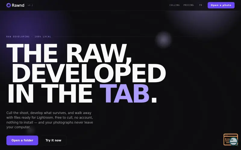 Screenshot of Rawnd