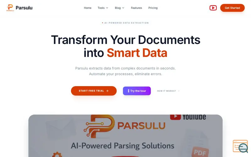 Screenshot of Parsulu