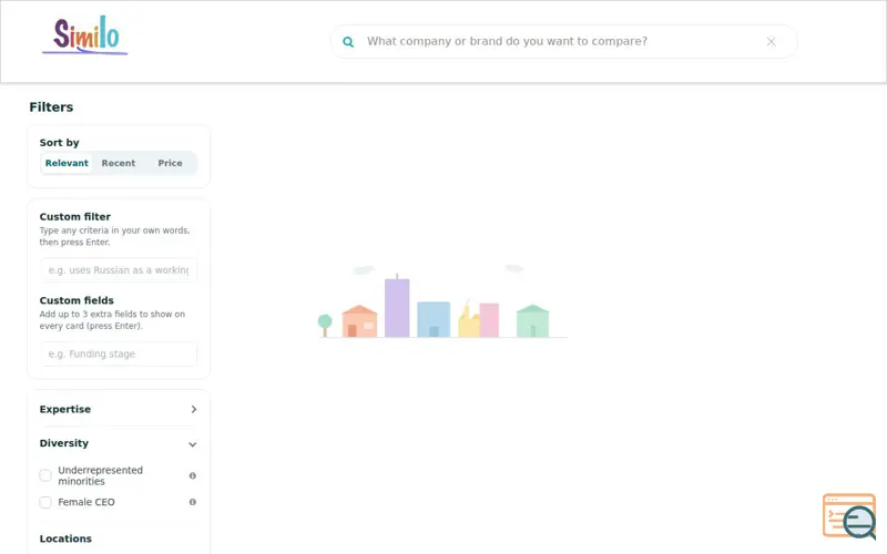 Screenshot of Similo