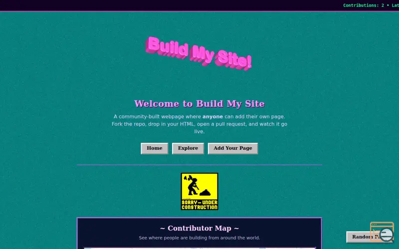 Screenshot of Pushthis