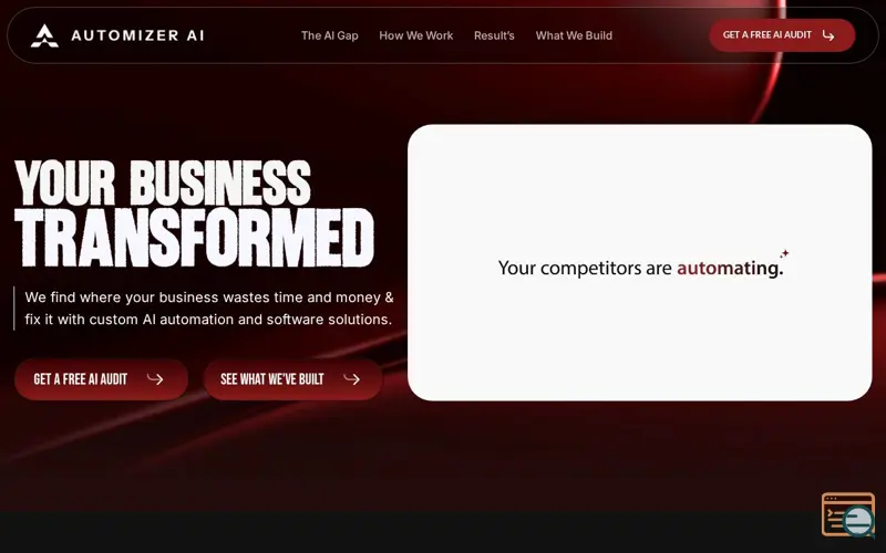Screenshot of Automizer AI
