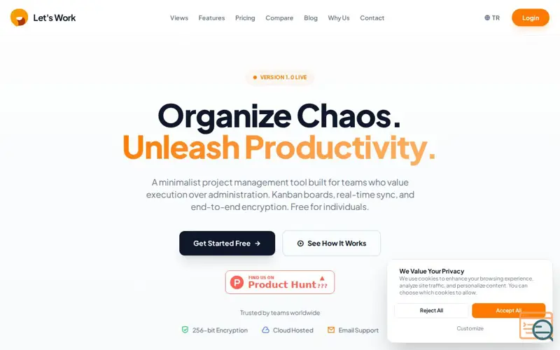 Screenshot of Let's Work