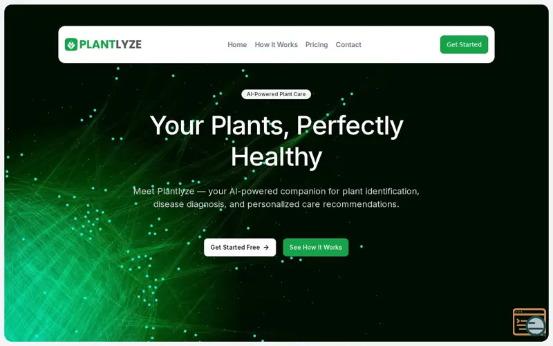Screenshot of Plantlyze