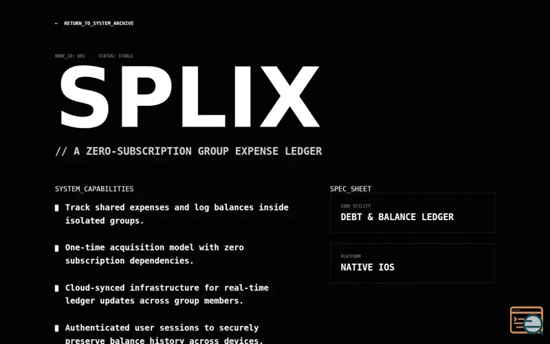 Screenshot of Splix