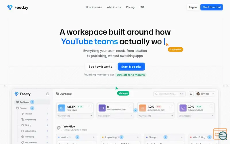 Screenshot of Feedzy