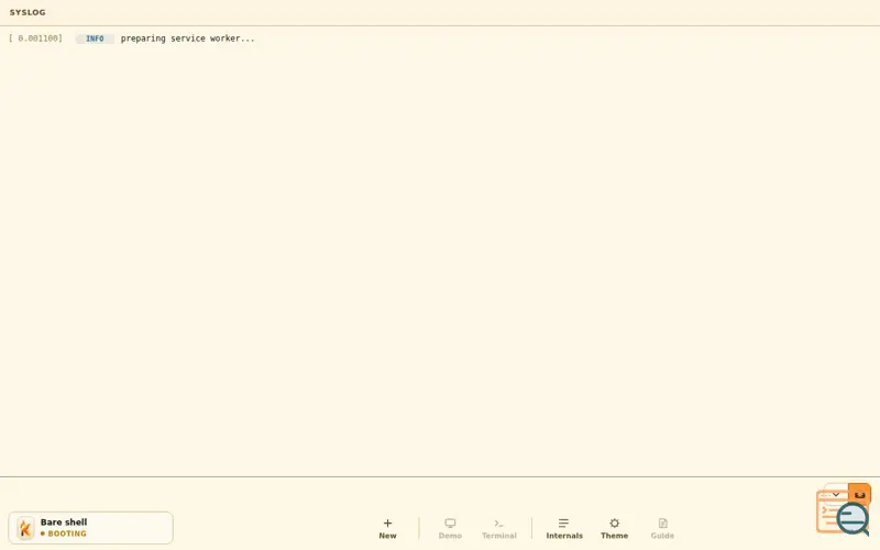 Screenshot of Kandelo