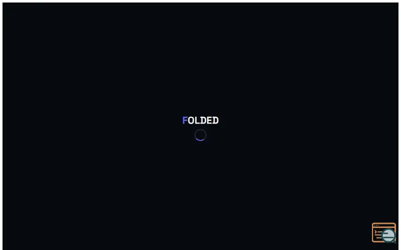 Screenshot of Folded