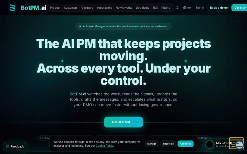 Screenshot of BotPM.ai
