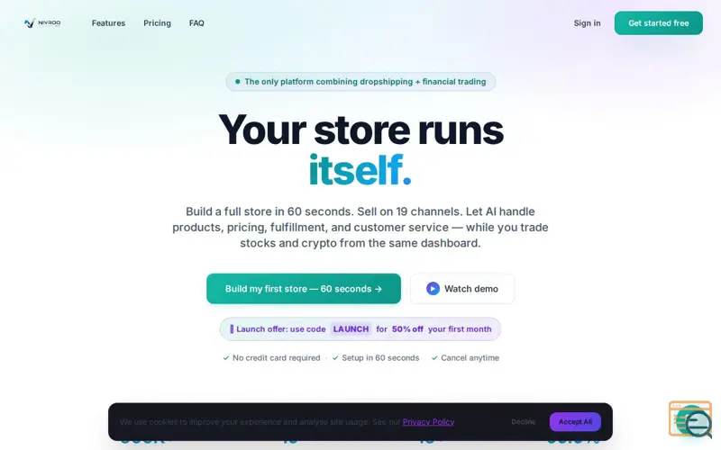 Screenshot of Nivroo