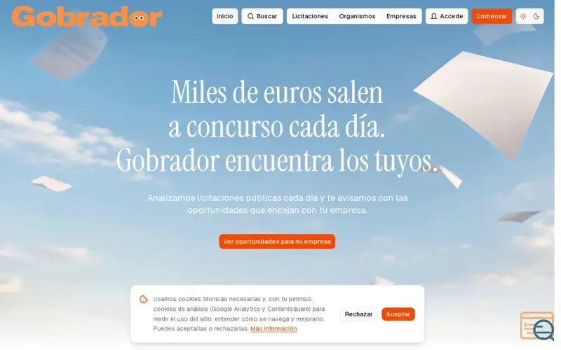 Screenshot of Gobrador