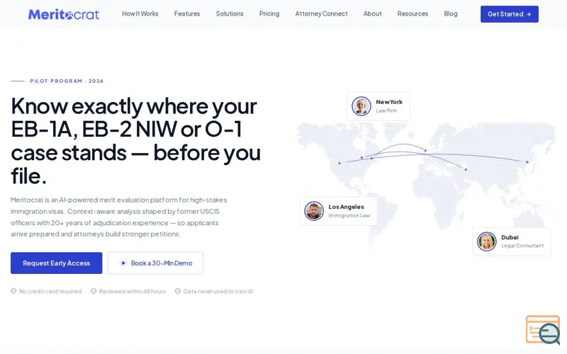Screenshot of Meritocrat