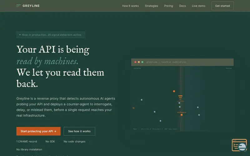 Screenshot of Greyline by The Meridian Lab