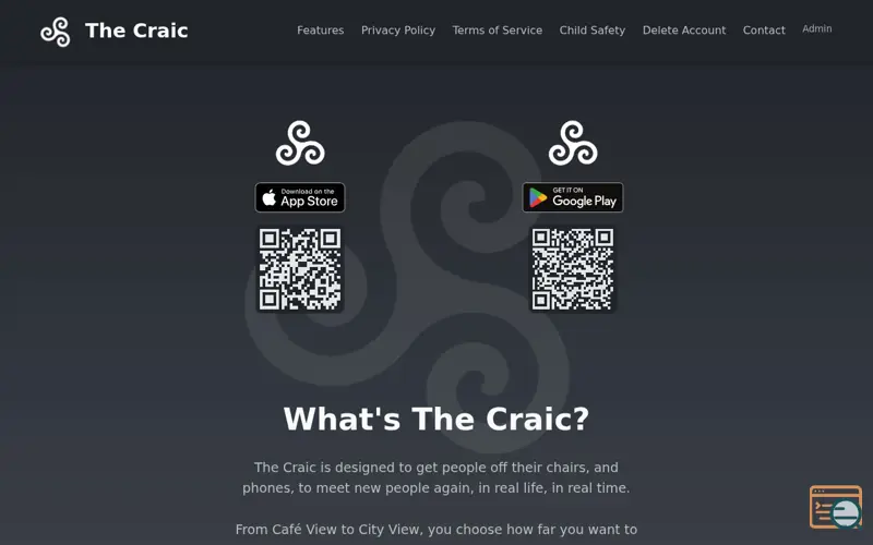 Screenshot of The Craic